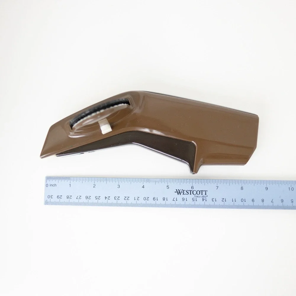 Vintage Dymo Label Maker 1610 Handheld Manual Brown Office Tool